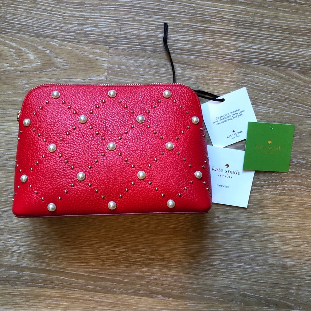 Kate Spade Hayes Street Briley Pearl Cosmetic Bag